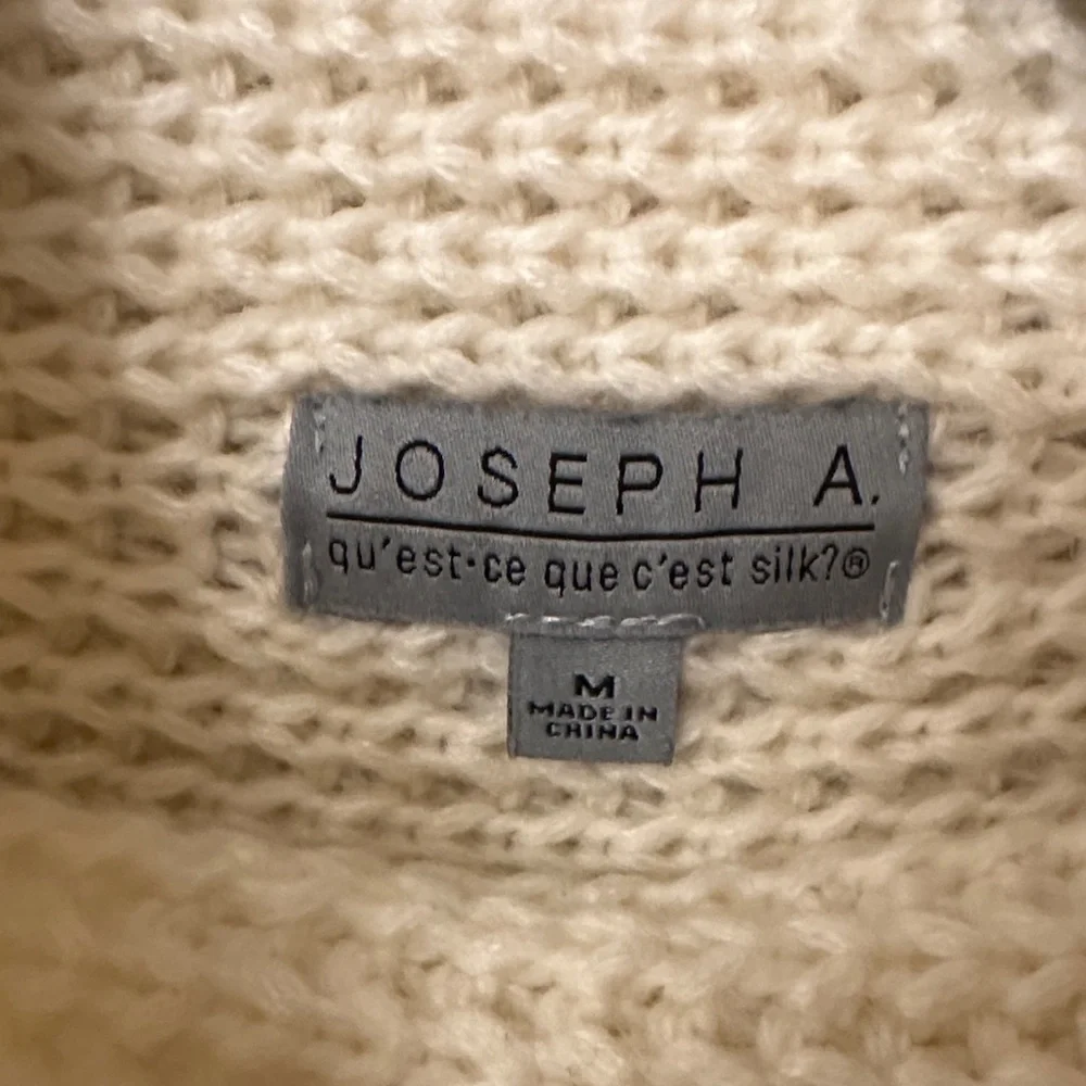 Joseph A Cream Cowl Neck Sweater - Picture 2 of 5